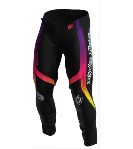 Мотокрос брич TROY LEE DESIGNS SE Pro Stripes Pants - Black/Multi