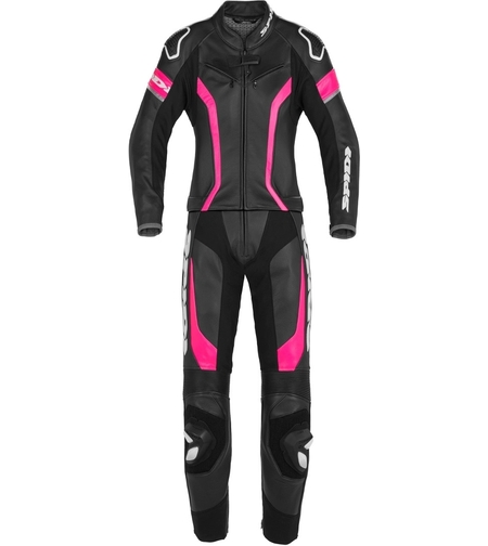 Дамски мото екип SPIDI LASER TOURING Black/Fuchsia