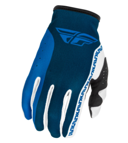 Детски мотокрос ръкавици FLY RACING Lite- White/Blue