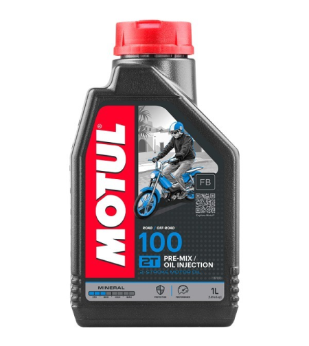 Масло MOTUL 100 2T-1L