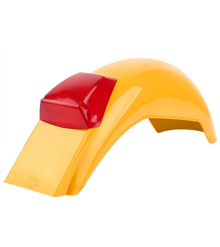 Заден калник със стоп POLISPORT IT Rear Fender Dark Yellow