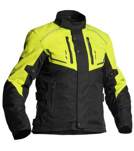 Дамско текстилно мото яке Lindstrands Halden Black/Yellow