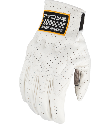 Ръкавици ICON Airform Slabtown™ CE WHITE