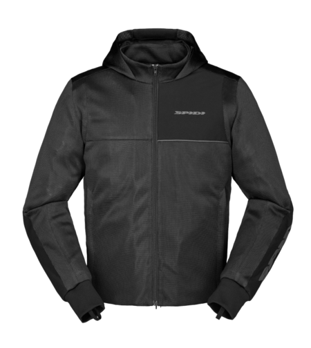 Мото суитшърт SPIDI HOODIE NET BLACK