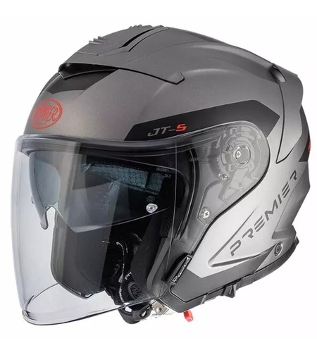 Скутерова каска Premier JT5 MA 17 BM