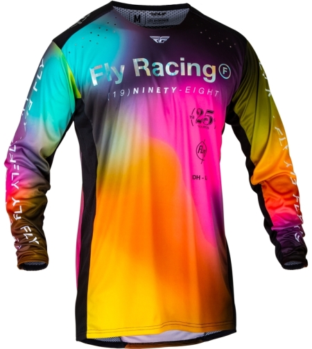 Мотокрос блуза FLY RACING Lite Legacy L.E.- Fuschia/Electric Blue/Hi-Vis