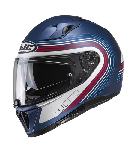 Каска HJC i70 SURF BLUE WHITE RED