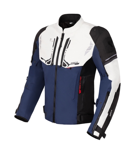 Текстилно мото яке SECA AVATAR III GREY/NAVY