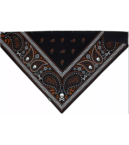 Кърпа за глава SPORTFLEX SERIES BLK/ORNG/WHT