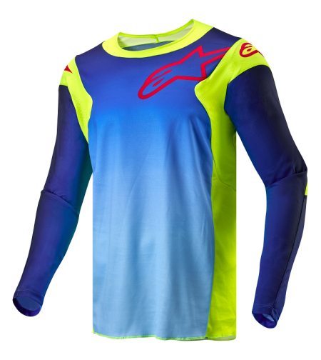 Мотокрос джърси ALPINESTARS RAC-HOEN YLW/BLU