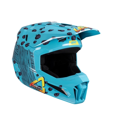 Детска мотокрос каска LEATT Kit Moto 3.5-Cheetah V25