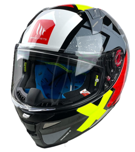 Каска MT REVENGE 2 LIGHT C2 GLOSS PEARL GREY