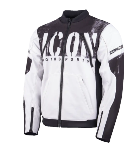 Мото яке ICON Merc3™ ANOMALY WHITE