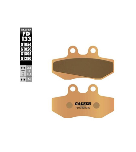 Предни мото накладки Galfer SINTERED SCOOTER FD133G1380