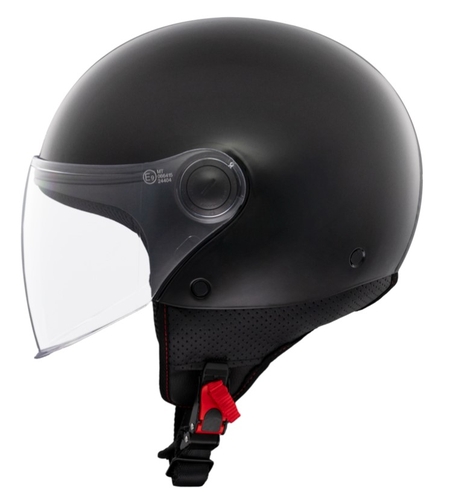 КАСКА ЗА СКУТЕР MT STREET S SOLID A1 GLOSS BLACK