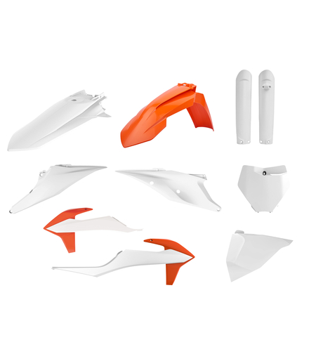 Пълен пластмасов MX Replica кит POLISPORT за KTM SX/ SX-F/ XC/ XC-F - 2019-21 OEM (BD)