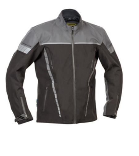 Текстилно мото яке Lindstrands Bydalen Black/Steel Grey