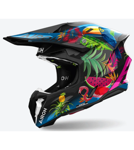 Мотокрос каска AIROH TWIST 3 AMAZONIA GLOSS