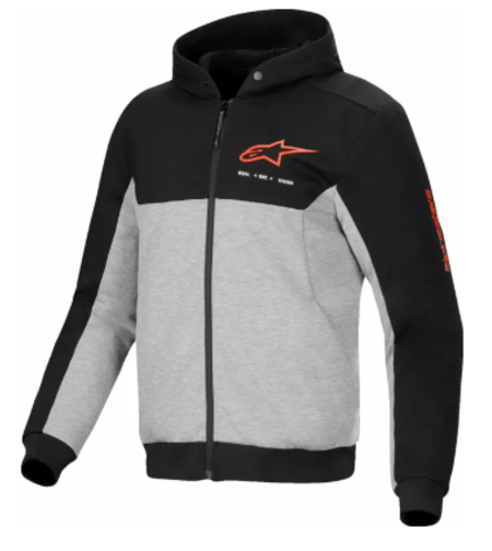 Мото суичър ALPINESTARS CHROME V2 SPORT BK/GY/RD