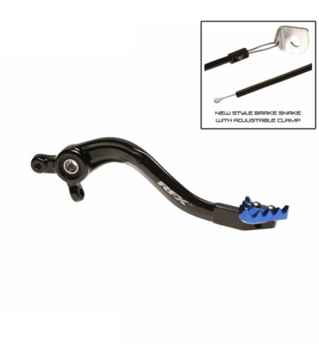 Заден лост за спирачка RFX Pro ST Rear Brake Lever Hard Anodised Black/Blue