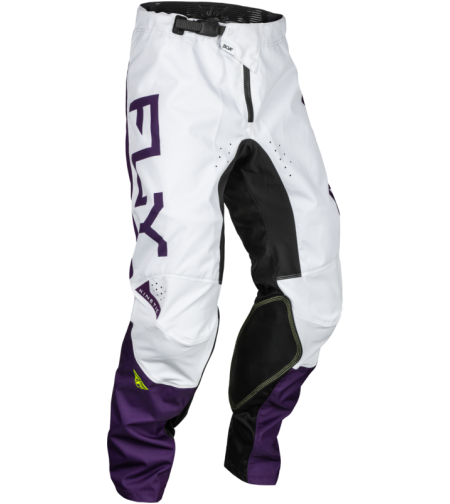 Мотокрос брич FLY RACING Kinetic Reload-Deep Purple/White/Hi-Vis