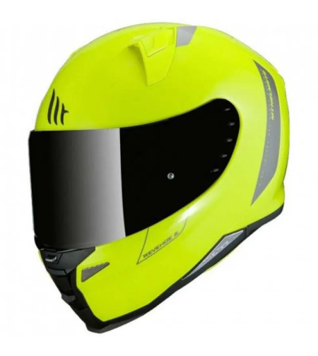 Каска MT REVENGE 2 SOLID GLOSS FLUO YELLOW