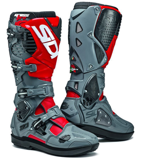Мотокрос ботуши SIDI CROSSFIRE 3 SRS RED-GREY LIMITED