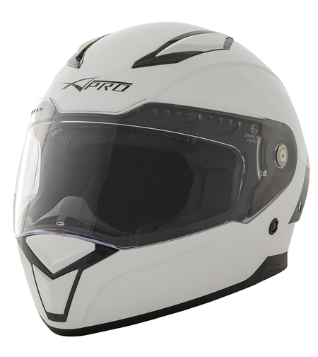 Шлем за мотор A-PRO BADGE WHITE