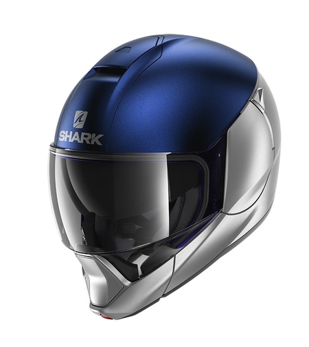 Градска каска SHARK EVOJET DUAL BLUE/SILVER