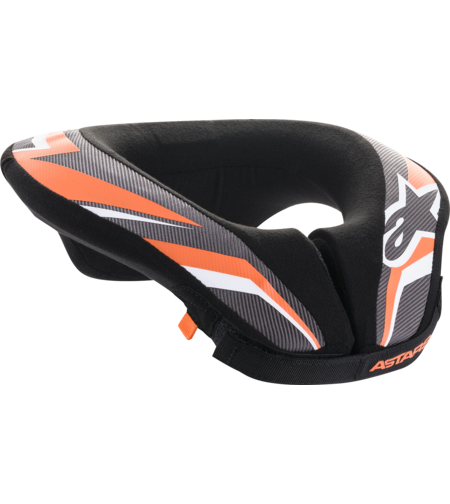 Детска протекторна яка ALPINESTARS Sequence Neck Roll BLACK/ORANGE