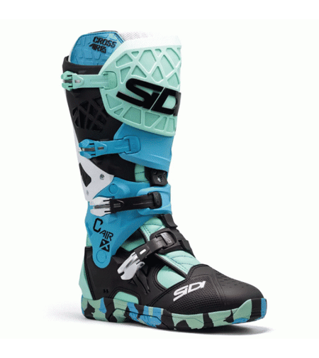 Мотокрос ботуши SIDI CROSSAIR X MESSY CYAN