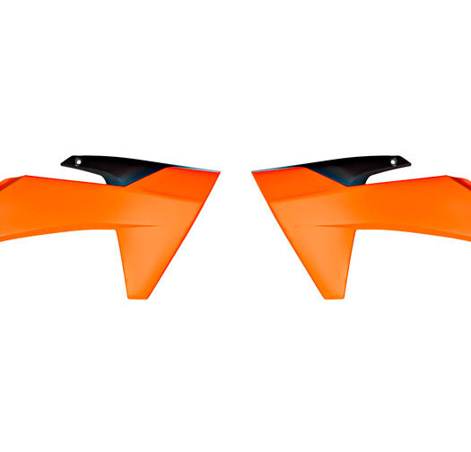 Пластмасови капаци за радиатор RACETECH Radiator Covers KTM SX 50 24-25 (Orange)