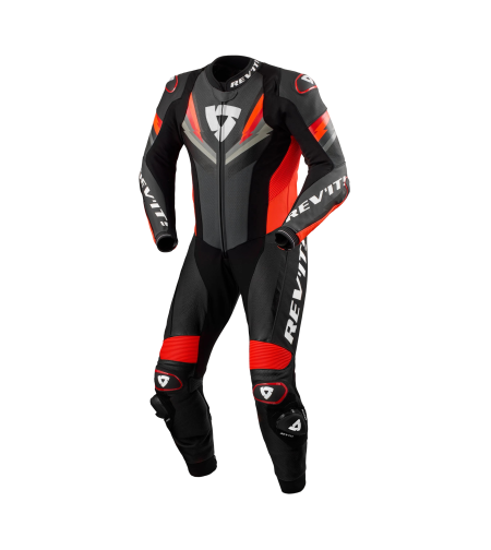 Кожен Екип REVIT Quantum 3 - Anthracite-Neon Red