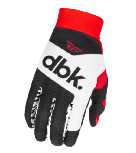 Мотокрос ръкавици FLY RACING Pro Lite DBK - Black/White/Red