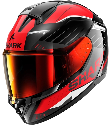 Каска SHARK RIDILL 2 BERSEK BLACK/WHITE/RED