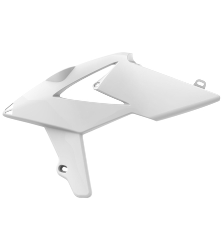 Пластмасови капаци за радиатор Polisport BETA RR250/300 2ST(13->)350/400/450 4ST(13->)  - 2013-19 White