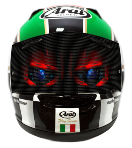 Стикер за каска/визьор OV10P