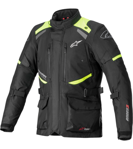 Текстилно мото яке ALPINESTARS ANDES V3 BLACK/YELLOW