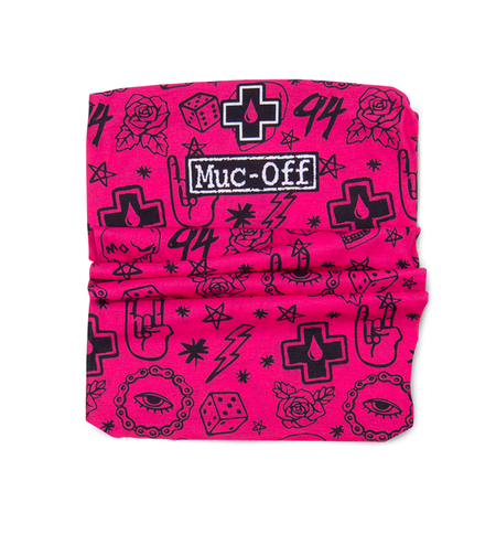 Мултифункционална кърпа Muc-Off Lightweight Neck Gaiter - Pink Punk