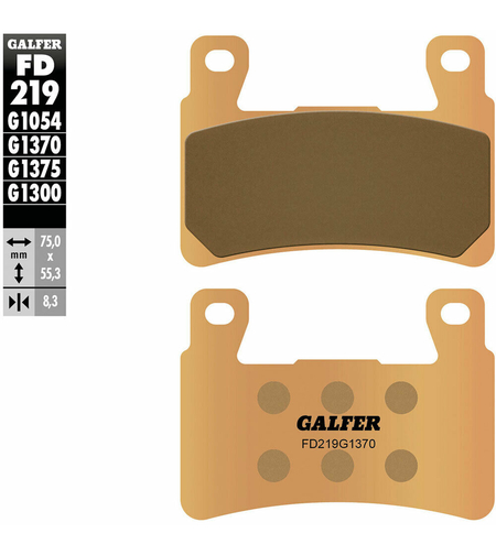 Предни мото накладки Galfer SINTERED COMPOUND FD219G1370