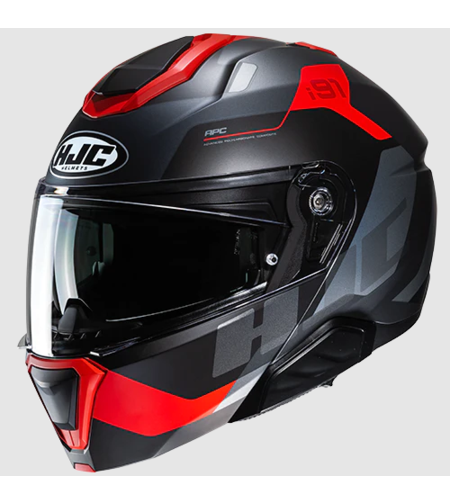 Модуларна HJC i91 CARST BLACK/RED