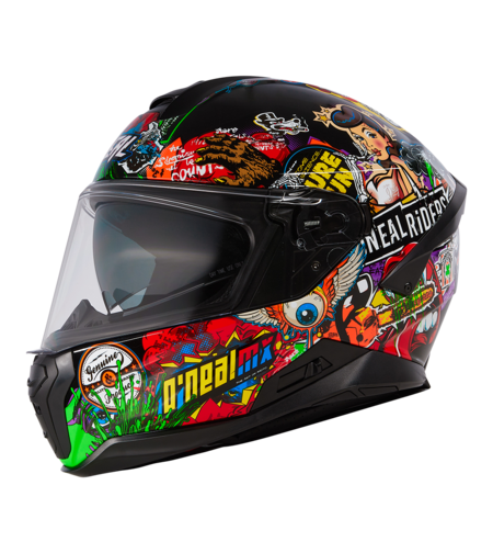 Каска O'NEAL CHALLENGER CRANK BLACK/MULTI V.24