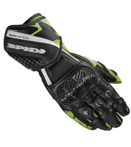 Мото ръкавици SPIDI CARBO 5 BLACK/KAWA GREEN