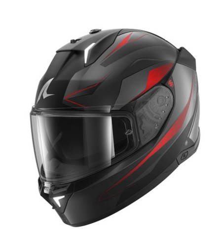 Каска SHARK SKWAL i3  MEKARIUM MAT BLACK/GREY/RED