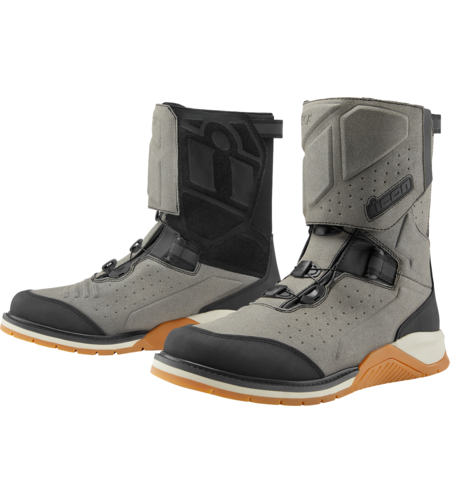 Мото ботуши ICON ALCAN WP CE GRAY