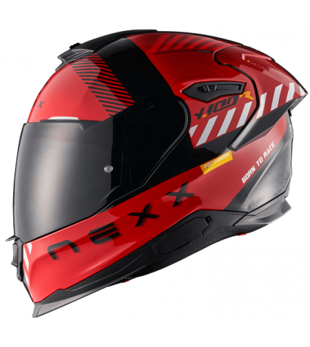 Каска NEXX Y100R FADE RED BLACK