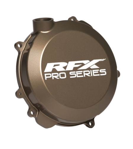 Капак за съединител RFX Pro Clutch Cover (H/A Black ) KTM/HUSQ/GASGAS 125/150
