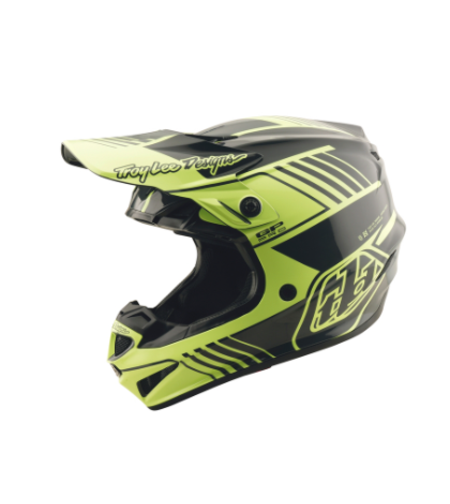 Mотокрос каска TROY LEE DESIGNS GP Pro Segment - Yellow