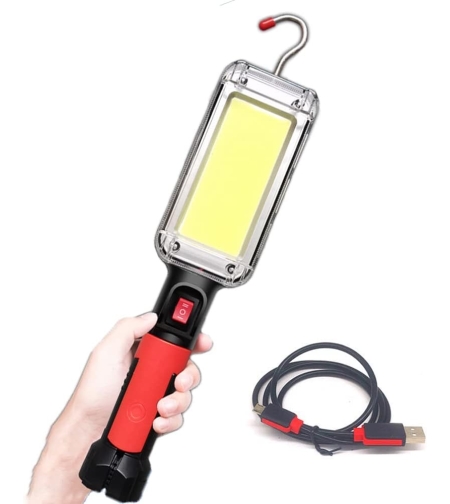 LED Акумулаторна  работна лампа с магнит и кука BUL