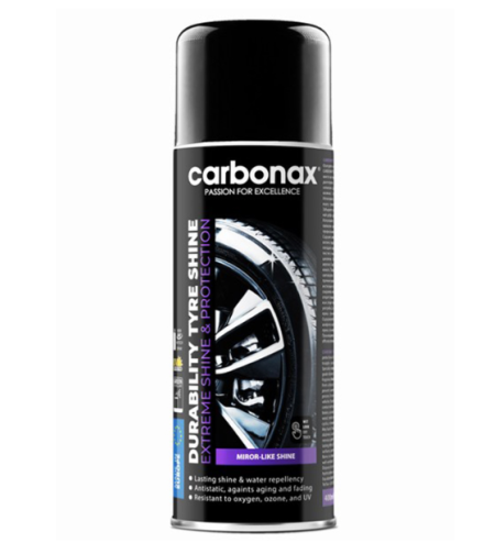 Издръжлив спрей за блясък и реновиране на гуми Carbonax